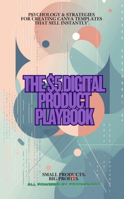 Precious Zara - $5 Digital Product Playbook, E-bok