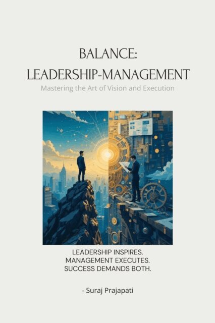 Suraj Prajapati - Leadership-Management Balance: Mastering the Art of Vision and Execution, E-bok