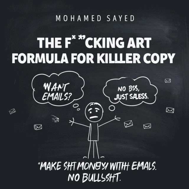 Mohamed Sayed - F*cking Art Formula for Killer Copy, E-bok