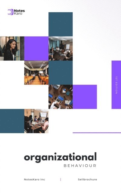 NotesKaro - Organizational Behavior, E-bok