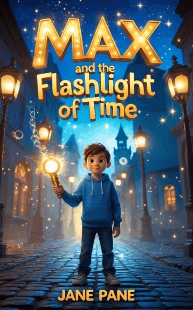 Jane Pane - Max and the Flashlight of Time, E-bok