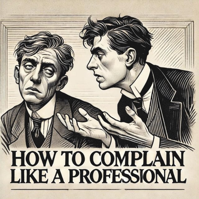 G.S - How to Complain Like a Professional, E-bok