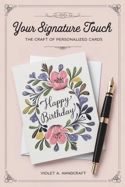 Violet A. Handicraft - Your Signature Touch: The Craft of Personalized Cards, E-bok. Tillgänglighet: Lägg i varukorg