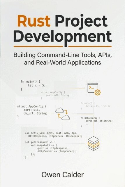 Owen Calder - Rust Project Development: Building Command-Line Tools, APIs, and Real-World Applications, E-bok