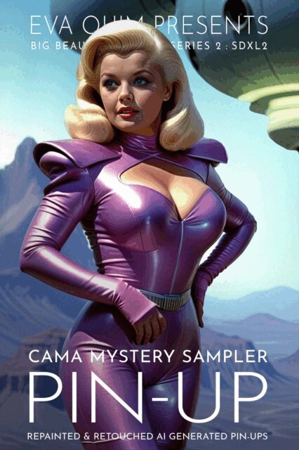 Eva Quim - CAMA Mystery Sampler Pin-Ups, E-bok