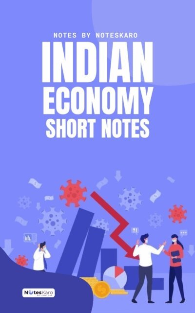 NotesKaro - Indian Economy ( Short Notes ), E-bok