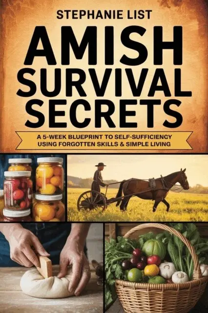 Stephanie List - Amish Survival Secrets: A 5-Week Blueprint to Self-Sufficiency Using Forgotten Skills & Simple Living, E-bok. Tillgänglighet: Lägg i varukorg
