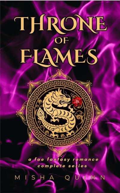 Misha Quinn - Throne of Flames, E-bok