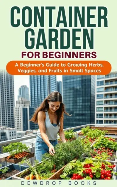 Dewdrop Books - Container Garden Basics: A Beginner's Guide to Growing Herbs, Veggies, and Fruits in Small Spaces, E-bok. Tillgänglighet: Lägg i varukorg