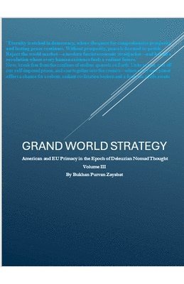 Bukhan Purvan Zayabat - Grand World Strategy, Häftad. Tillgänglighet: Lägg i varukorg
