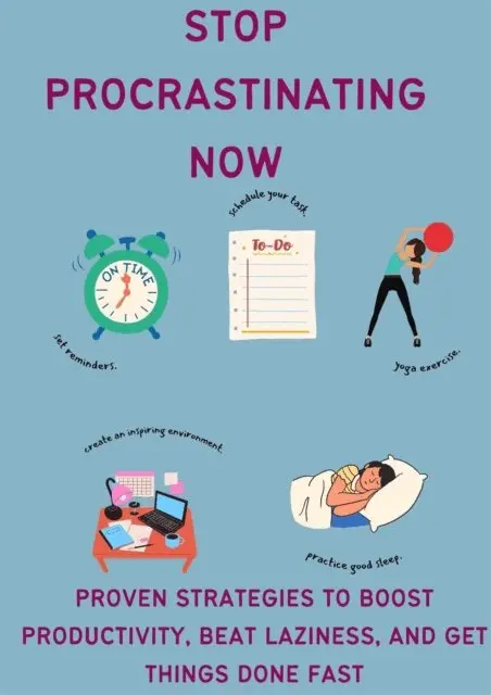 Monica Jepchumba - Stop Procrastinating Now: Proven Strategies to Boost Productivity, Beat Laziness, and Get Things Done Fast, E-bok. Tillgänglighet: Lägg i varukorg