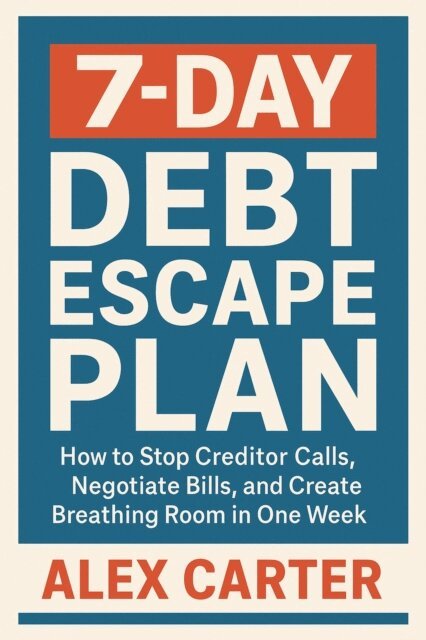 Alex Carter - 7-Day Debt Escape Plan, E-bok