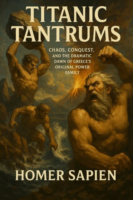 Homer Sapien, Scott Markham - Titanic Tantrums: Chaos, Conquest, and the Dramatic Dawn of Greece's Original Power Family, E-bok