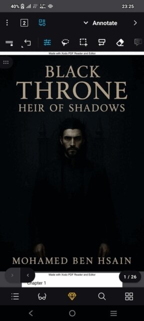 Mohammed - Black Throne Heir Of Shadows, E-bok