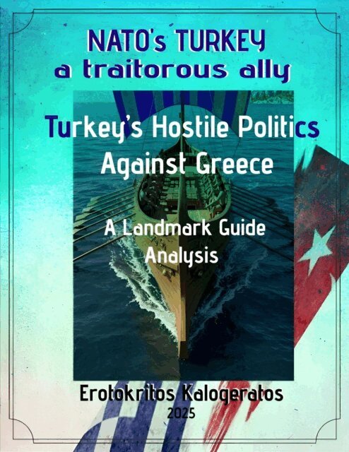 Erotokritos Kalogeratos - NATO's TURKEY: a traitorous ally, E-bok