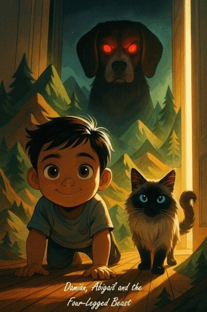 Alexander Vidal - Damian, Abigail and the Four-Legged Beast, E-bok