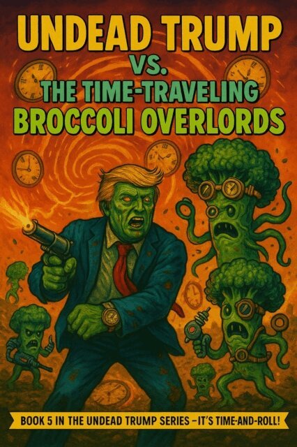 Nick Razer - Undead Trump VS. Time Travelling Broccoli Overlords, E-bok