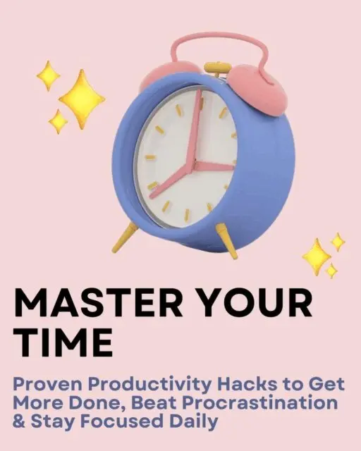 Monica Jepchumba - Master Your Time: Proven Productivity Hacks to Get More Done, Beat Procrastination & Stay Focused Daily, E-bok. Tillgänglighet: Lägg i varukorg