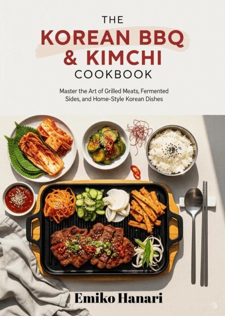 Emiko Hanari - Korean BBQ & Kimchi Cookbook: Master the Art of Grilled Meats, Fermented Sides, and Home-Style Korean Dishes, E-bok