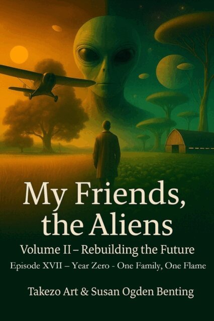 Susan Ogden Benting, Takezo Art - My Friends, the Aliens - Episode XVII: Year Zero - One Family, One Flame, E-bok. Tillgänglighet: Lägg i varukorg