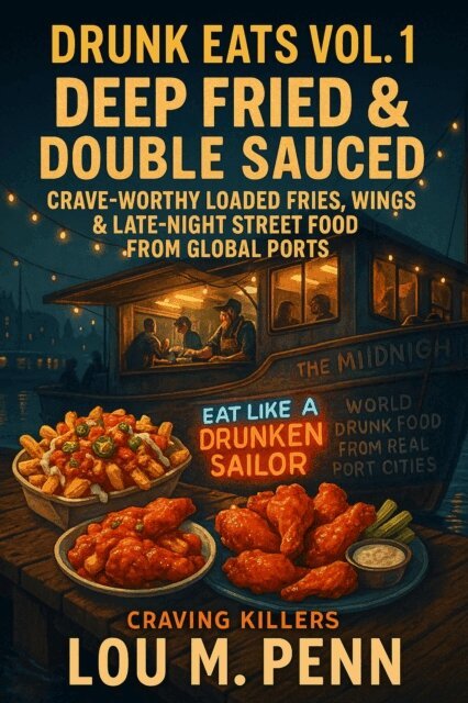 Lou M. Penn - Drunk Eats Vol. 1: Deep Fried & Double Sauced - Crave-Worthy Loaded Fries, Wings & Late-Night Street Food from Global Ports: Eat Like a Drunken Sailor: The Ultimate Global Late-Night Food Cookbook, E-bok. Tillgänglighet: Lägg i varukorg