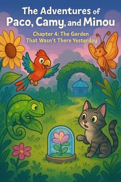 Johannes - adventures of Paco, Camy and Minou: The garden that wasn't there Yesterday, E-bok