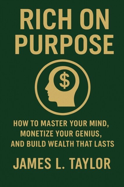 JAMES L. TAYLOR - Rich on Purpose; How to Master Your Mind, Monetize Your Genius, and Build Wealth That Lasts, E-bok