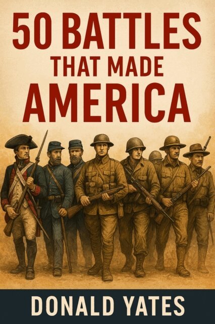 Donald Yates - 50 Battles That Made America, E-bok