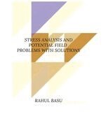Rahul Basu - Stress Analysis and Potential Field Problems with Solutions, Häftad