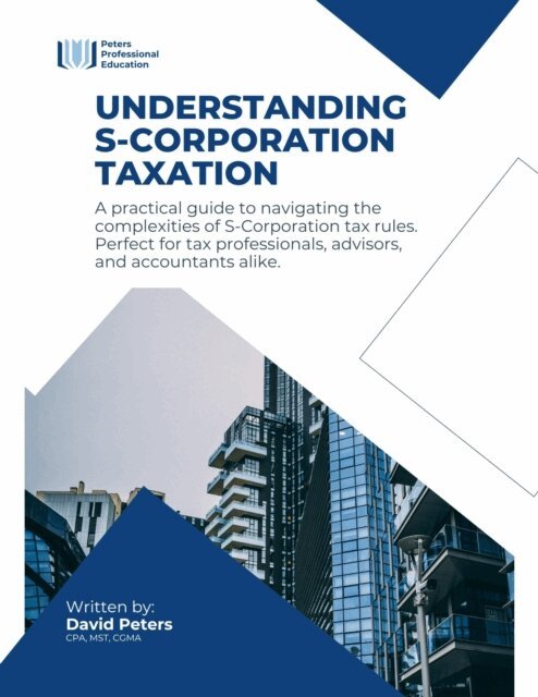 David Peters - Understanding S-Corporation Taxation, E-bok