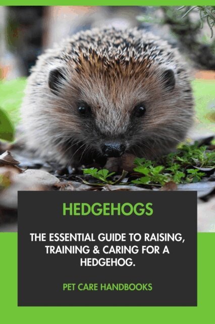 Pet Care Handbooks - Hedgehogs: The Essential Guide to Raising, Training & Caring for A Hedgehog., E-bok
