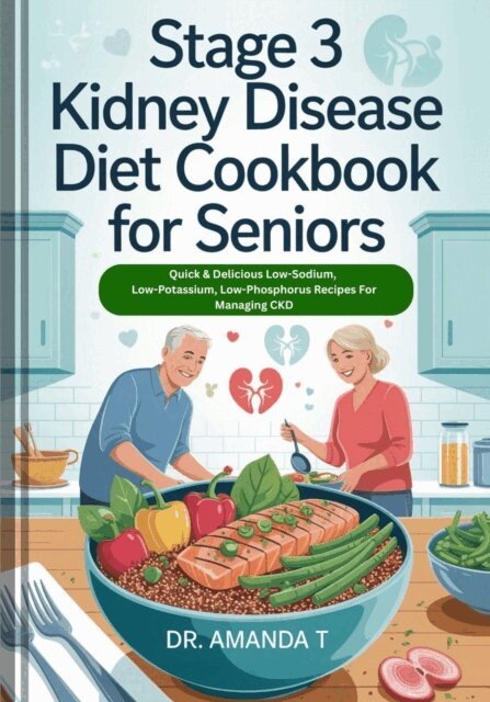 Dr. Amanda T. - Stage 3 Kidney Disease Diet Cookbook for Seniors, E-bok. Tillgänglighet: Lägg i varukorg