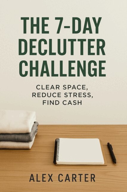 Alex Carter - 7-Day Declutter Challenge, E-bok