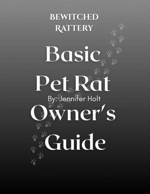Jennifer Holt - Bewitched Rattery Pet Rat Owner's Guide, E-bok