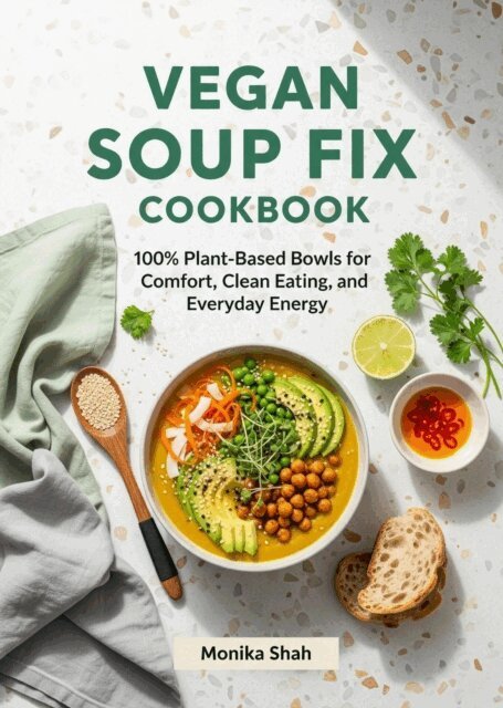 Monika Shah - Vegan Soup Fix Cookbook: 100% Plant-Based Bowls for Comfort, Clean Eating, and Everyday Energy, E-bok