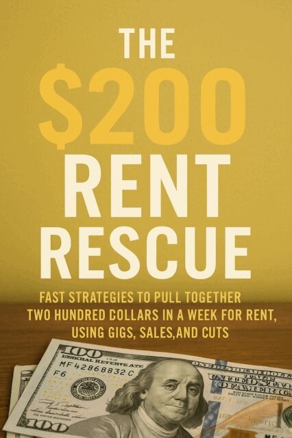 Alex Carter - $200 Rent Rescue, E-bok