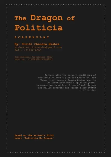 Suniti Chandra Mishra, S.C. Mishra - Dragon of Politicia (Screenplay), E-bok. Tillgänglighet: Lägg i varukorg