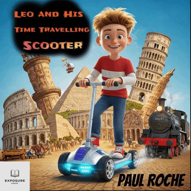 Paul Roche - Leo And His Time Travelling Scooter, E-bok