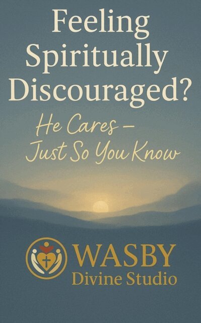 WASBY Divine Studio - Feeling Spiritually Discouraged? He Cares, E-bok