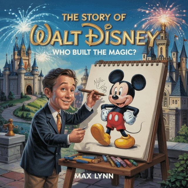 Max Lynn - Story of Walt Disney: Who Built the Magic?, E-bok. Tillgänglighet: Lägg i varukorg