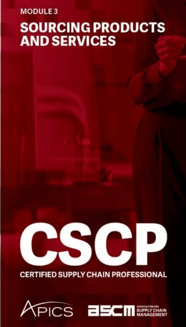 CSCP - Sourcing Products And Services, E-bok