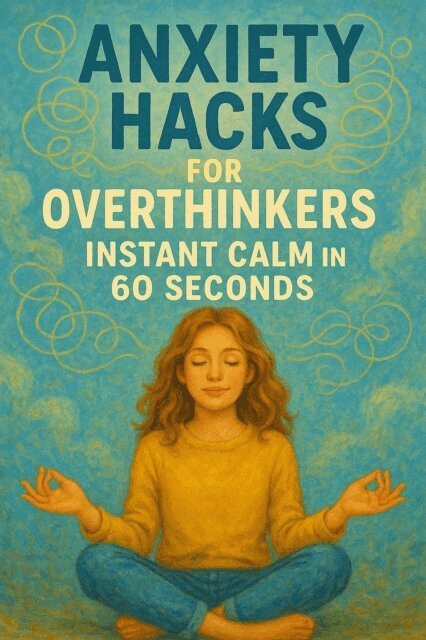 P. Agrawal - Anxiety Hacks for Overthinkers: Instant Calm in 60 Seconds, E-bok