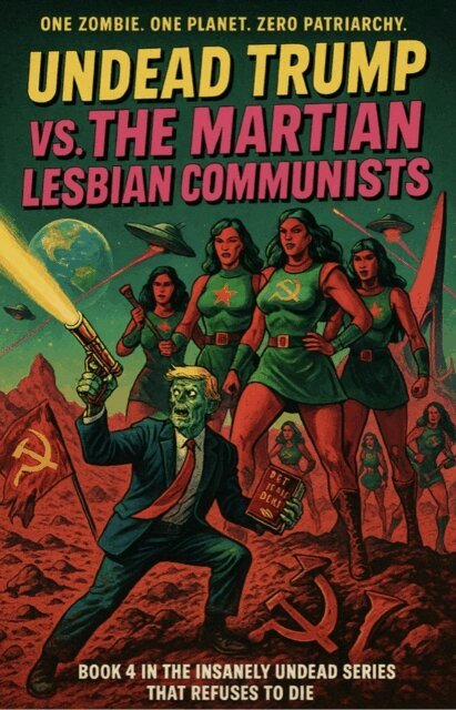 Nick Razer - Undead Trump VS. The Martian Lesbian Communists, E-bok