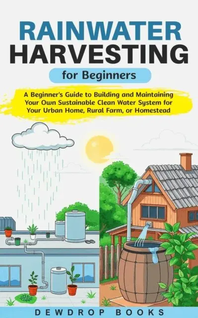 Dewdrop Books - Rainwater Harvesting for Beginners: A Beginner's Guide to Building and Maintaining Your Own Sustainable Clean Water System for Your Urban Home, Rural Farm, or Homestead, E-bok. Tillgänglighet: Lägg i varukorg
