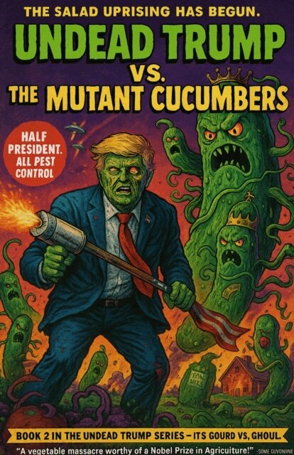 Nick Razer - Undead Trump VS. Mutant Cucumbers, E-bok
