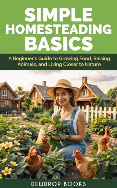 Dewdrop Books - Simple Homesteading Basics: A Beginner's Guide to Growing Food, Raising Animals, and Living Closer to Nature, E-bok. Tillgänglighet: Lägg i varukorg