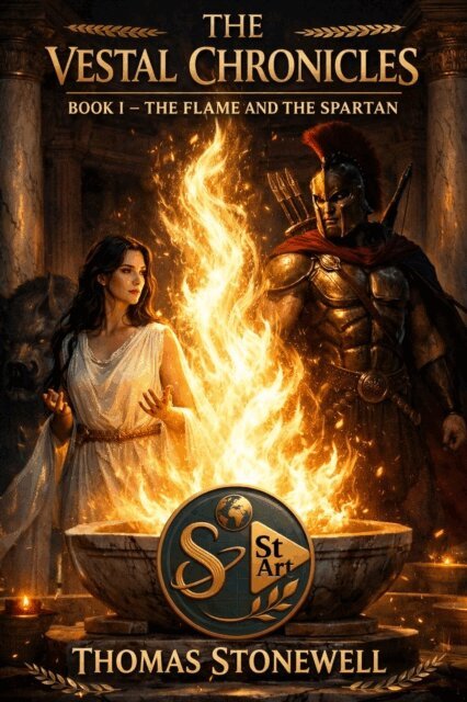 Thomas Stonewell - Flame and the Spartan, E-bok