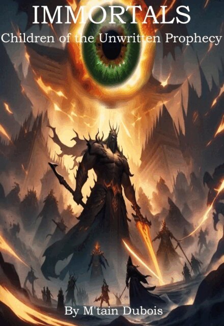 M'tain Dubois - Immortals Children Of The Unwritten Prophecy, E-bok