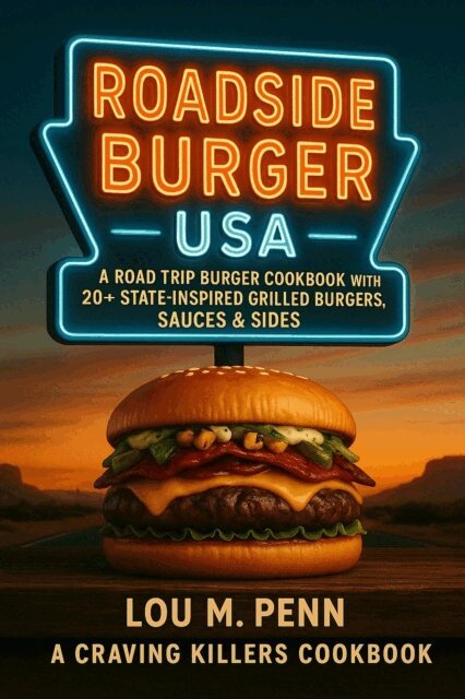 Lou M. Penn - Roadside Burger USA: A Road Trip Burger Cookbook with 20+ State-Inspired Grilled Burgers, Sauces & Sides, E-bok. Tillgänglighet: Lägg i varukorg