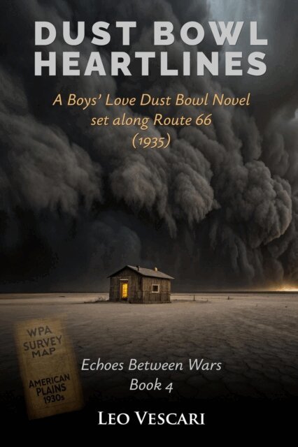 Leo Vescari - Dust Bowl Heartlines - A Boys' Love Dust Bowl Novel Set Along Route 66 (1935), E-bok